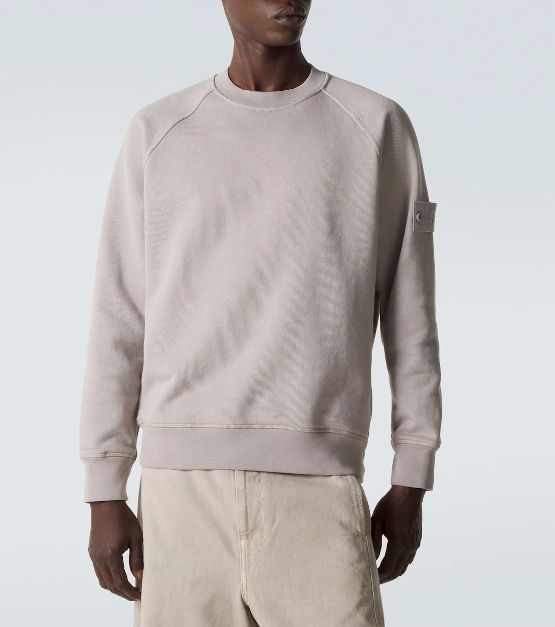 Stone Island - Compass cotton jersey sweatshirt