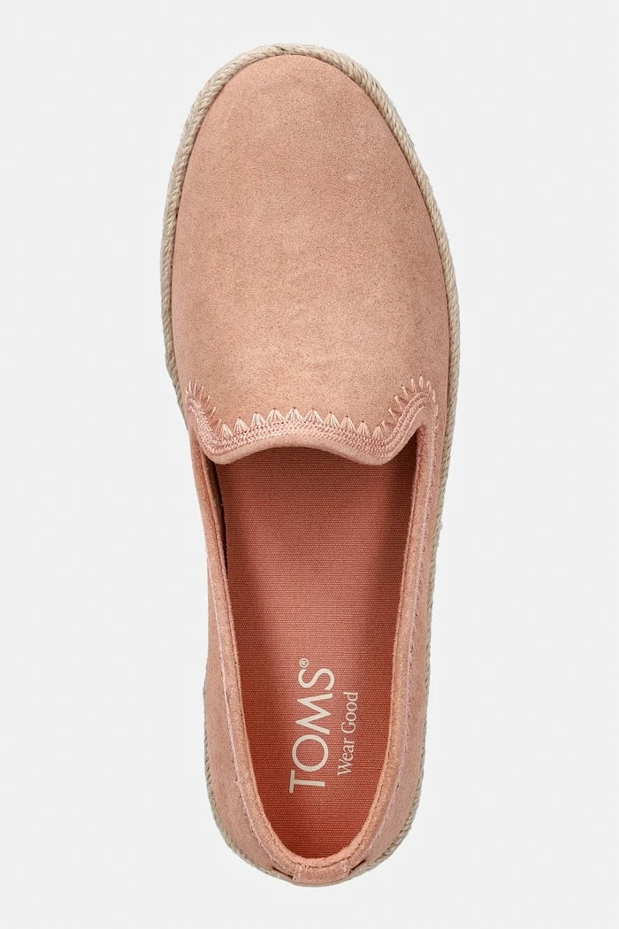 Toms Еспадрили дамски от велур CAROLINA