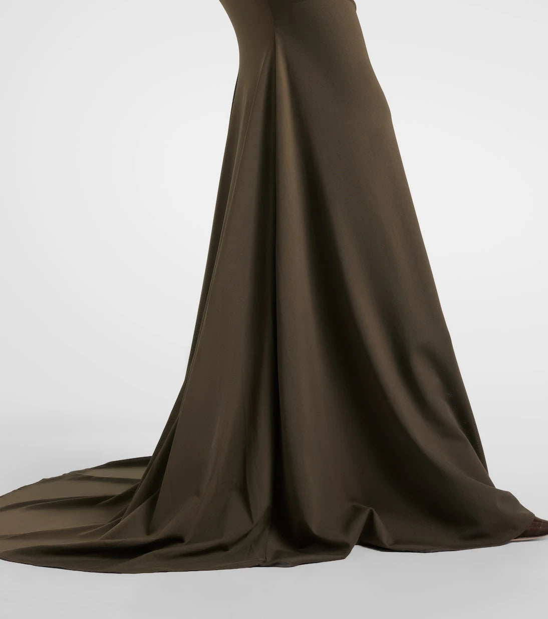 Alex Perry - Satin-trimmed gown