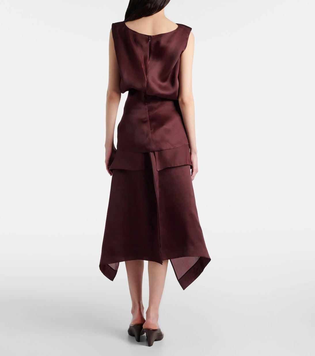 Khaite - Toma silk minidress