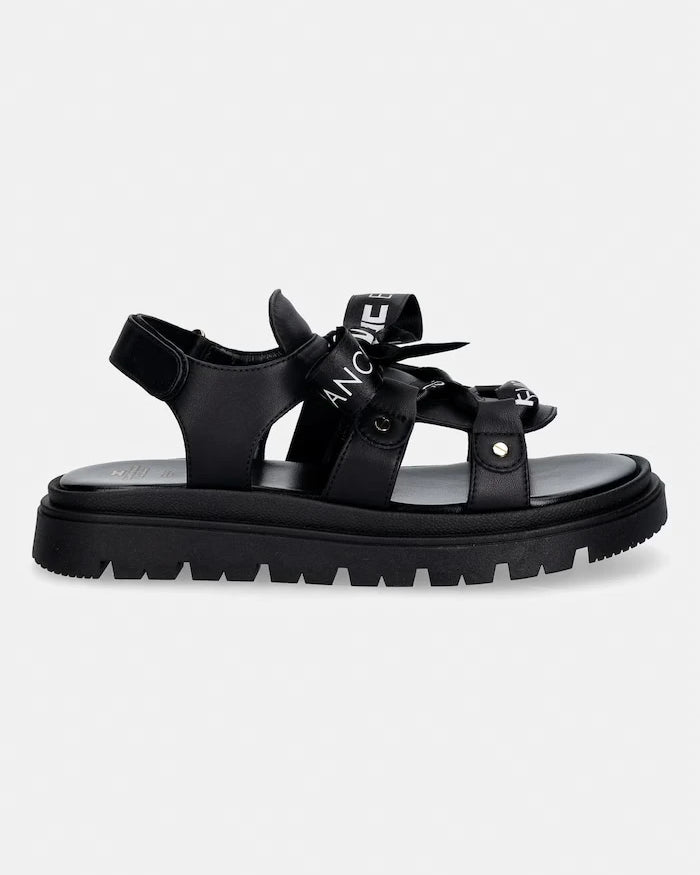 Elisabetta Franchi Çocuk Deri Sandalet