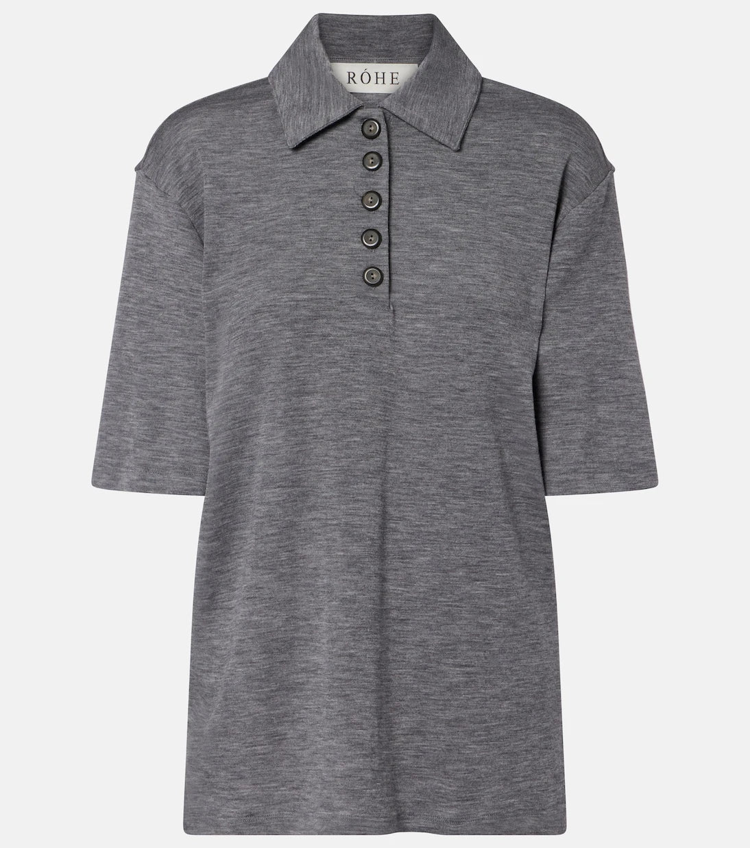 Róhe - Wool polo shirt
