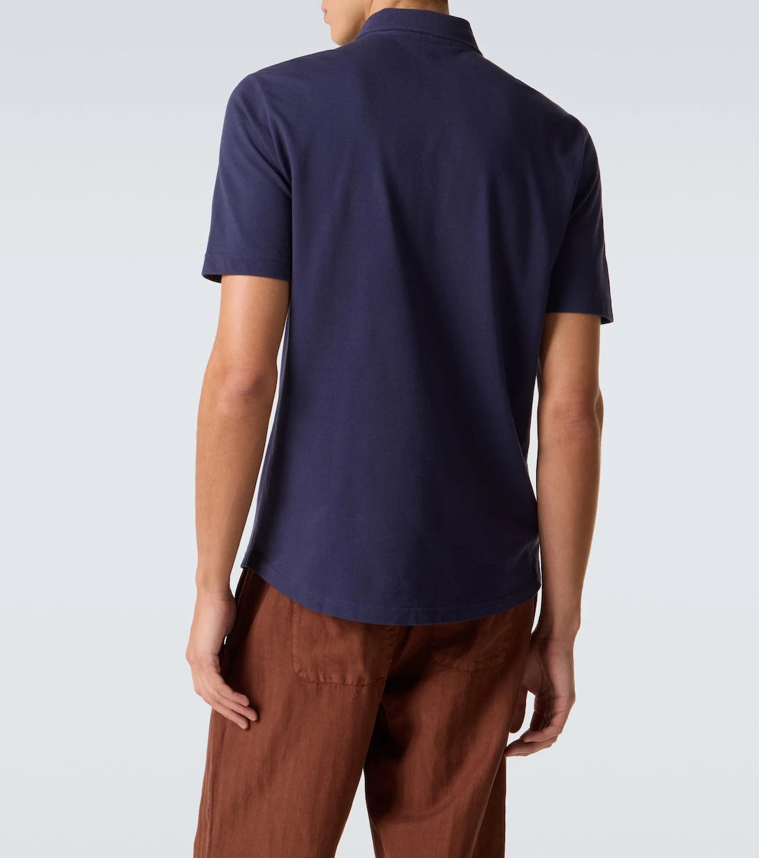 Frescobol Carioca - Luca cotton piqué polo shirt