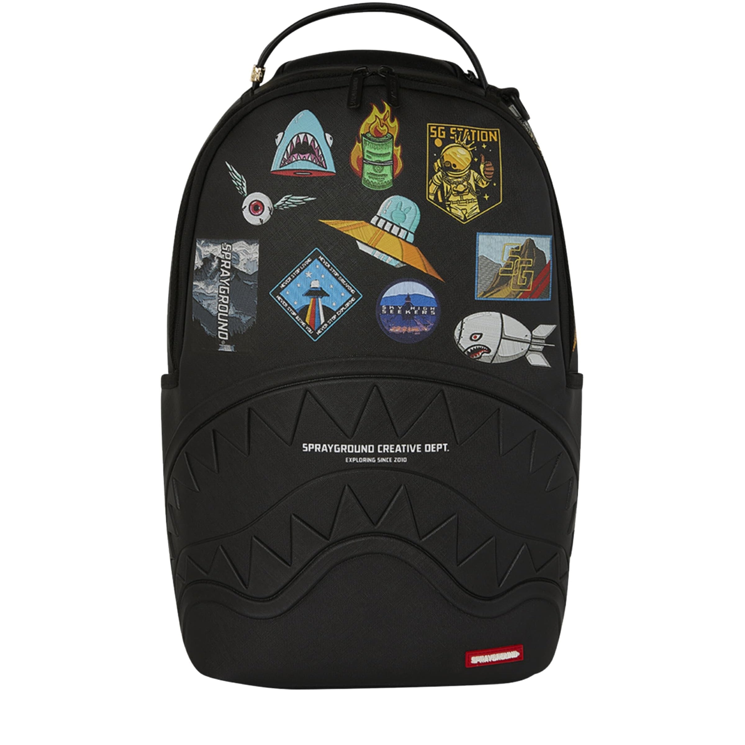 Sprayground Embossed Patch Backpack