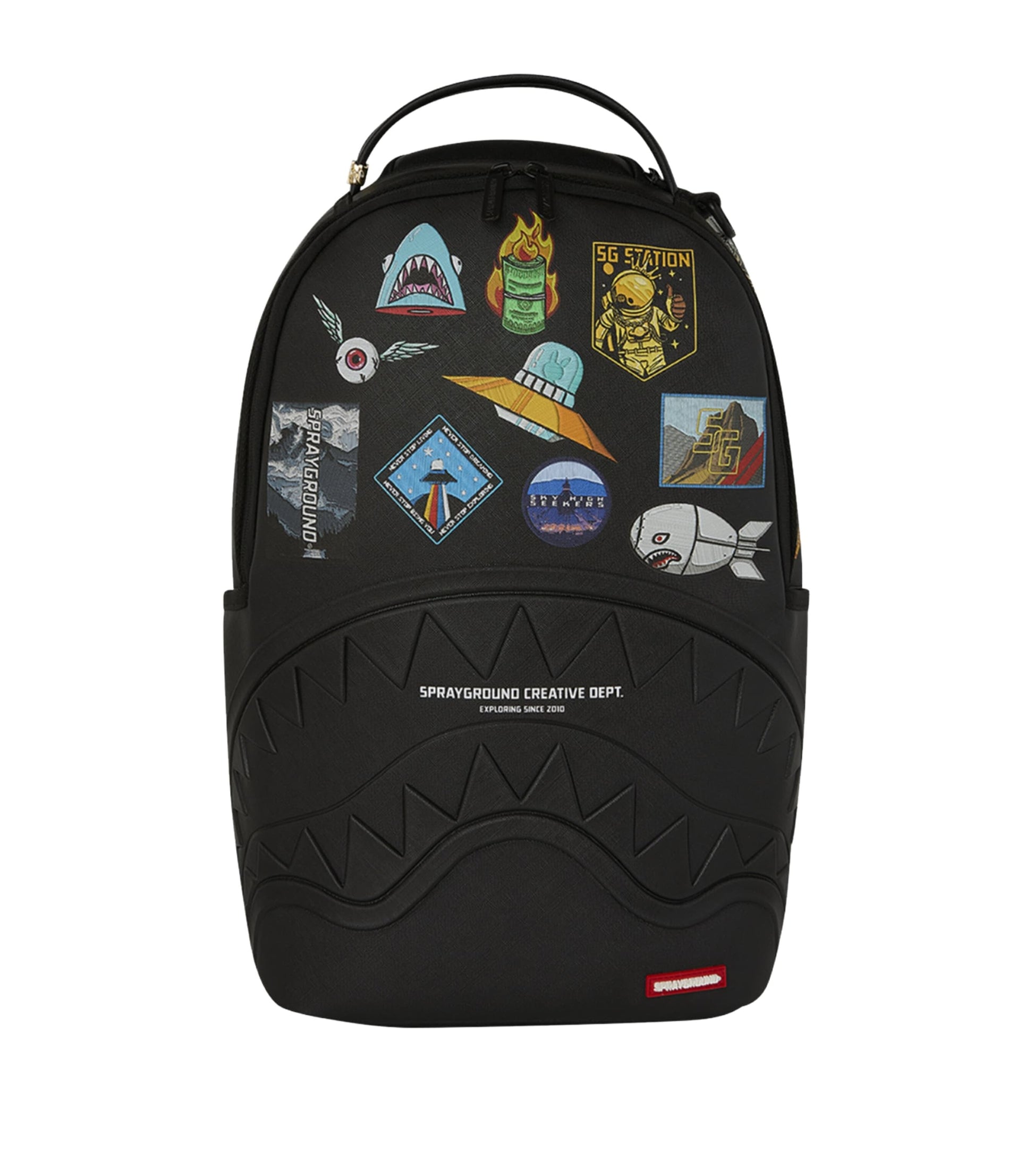 Sprayground Embossed Patch Backpack