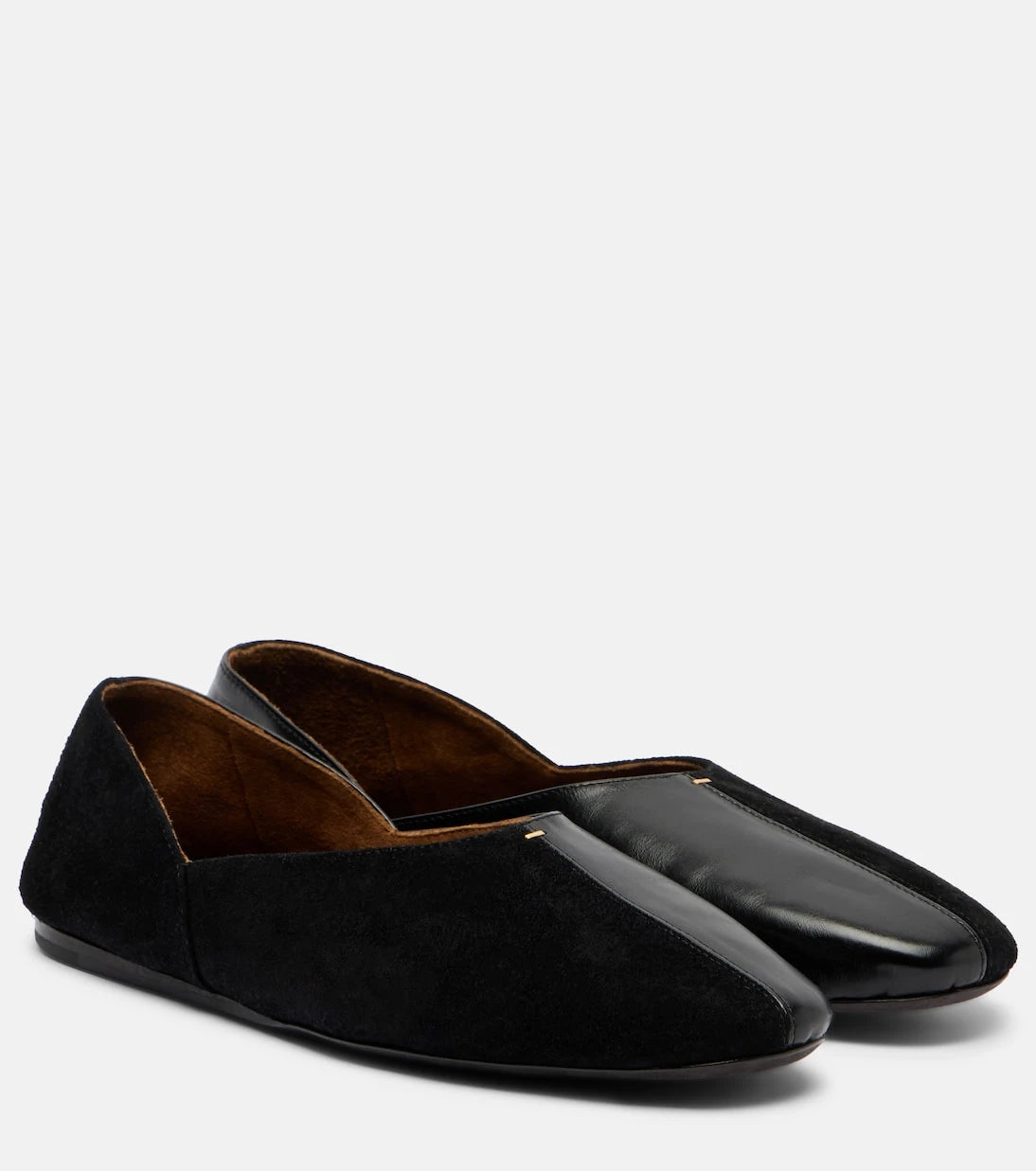 Khaite - Jane leather ballet flats