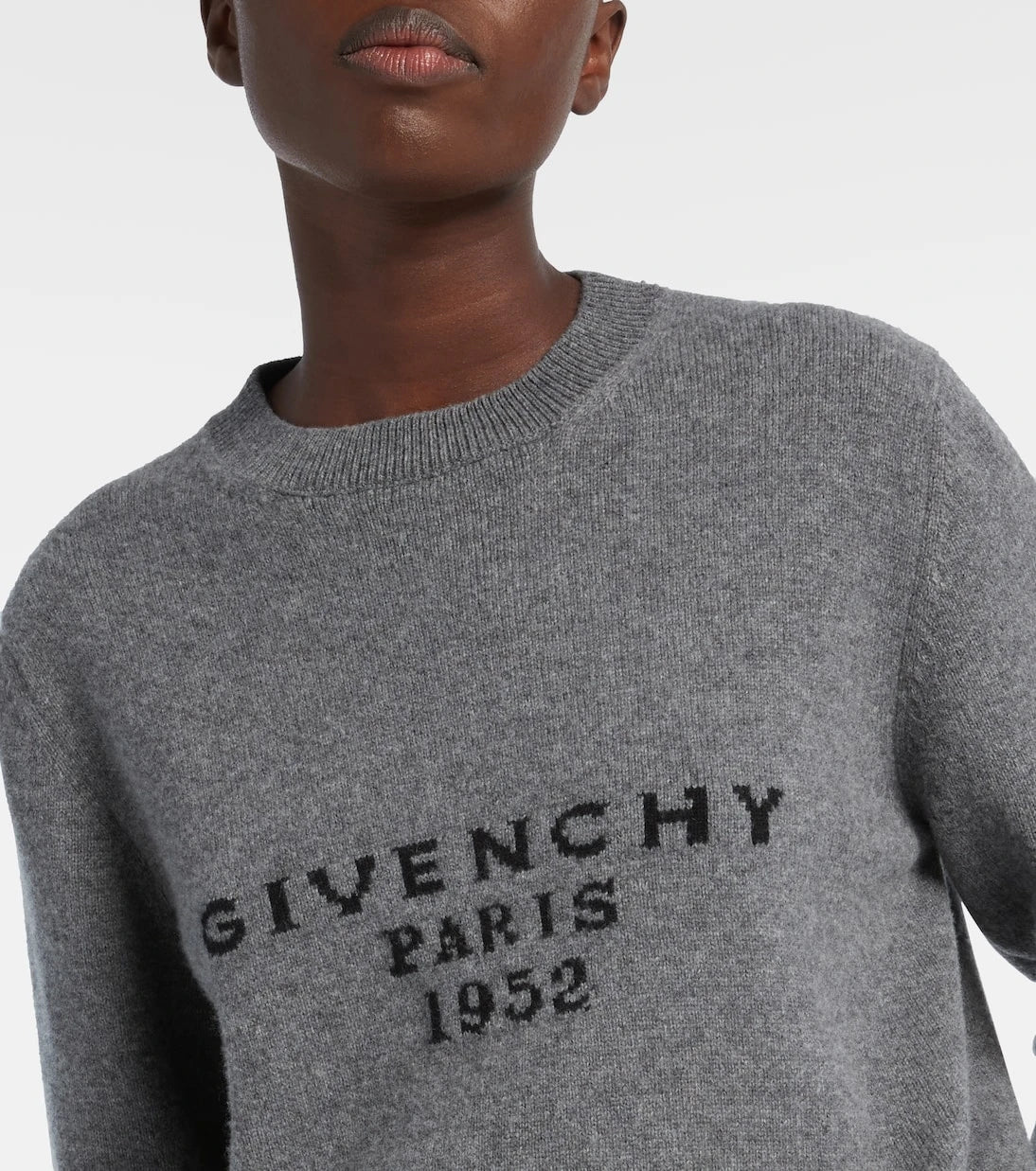 Givenchy - Logo wool and cashmere sweater