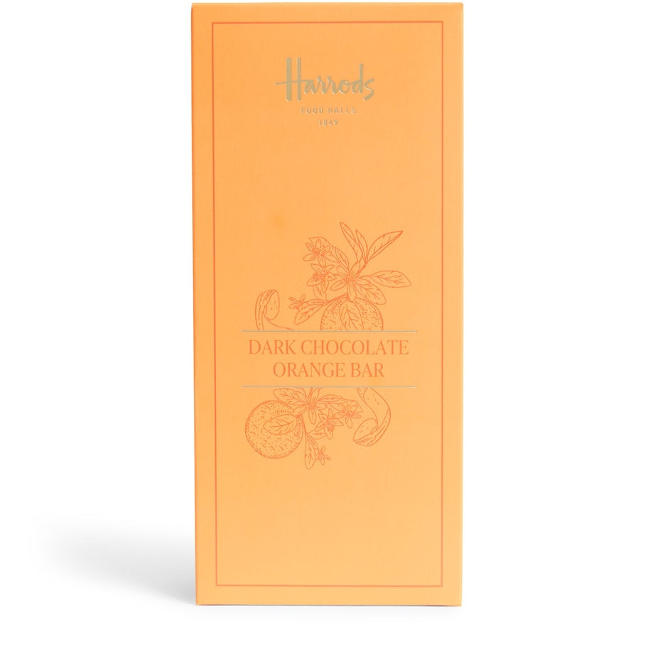 Harrods Dark Chocolate Orange Bar (80g)