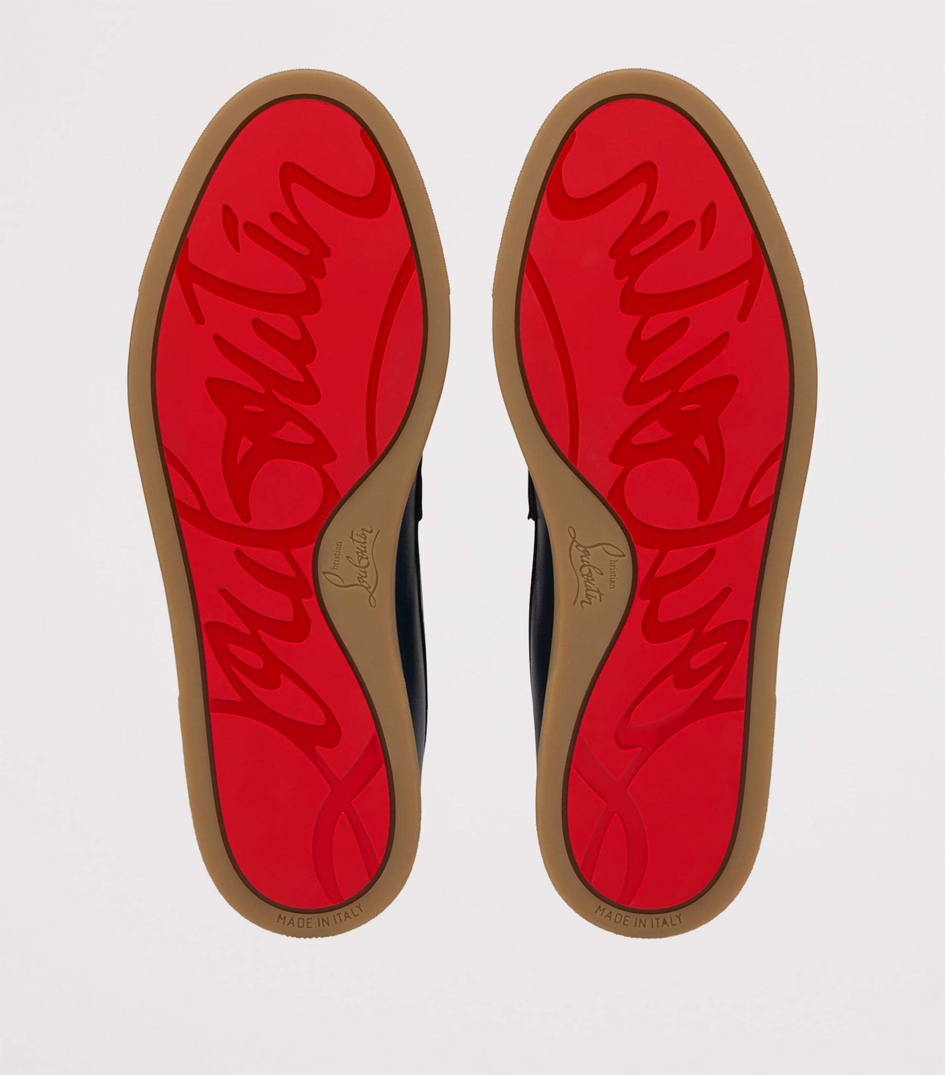 Christian Louboutin Chambeliboat Leather Boat Shoes