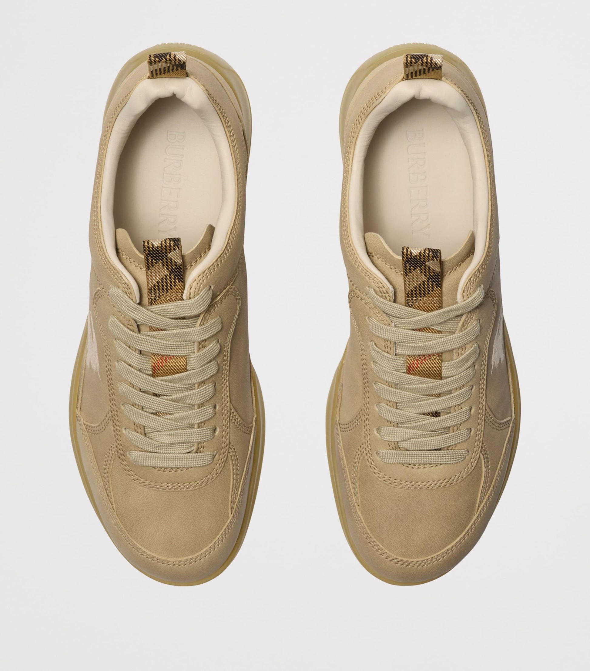 Burberry Leather Matrix Sneakers