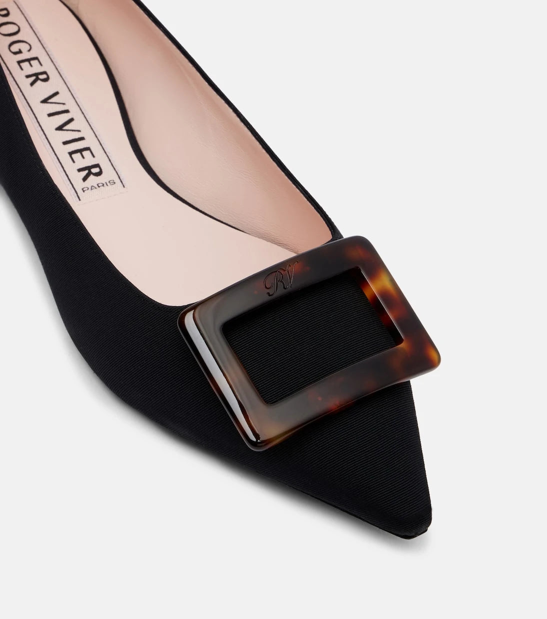 Roger Vivier - Gommettine grosgrain ballet flats