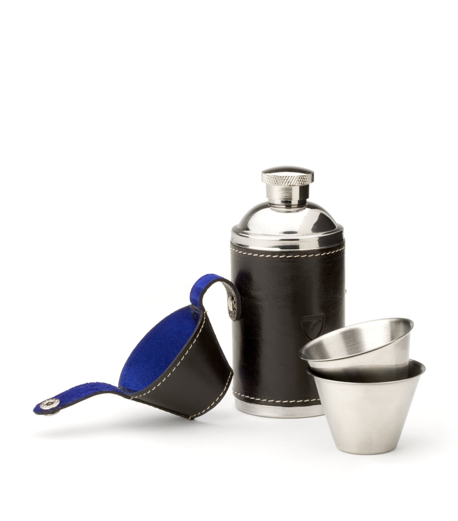 Aspinal Of London Hunter Flask Set