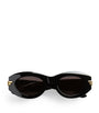 Bottega Veneta Oval Sunglasses