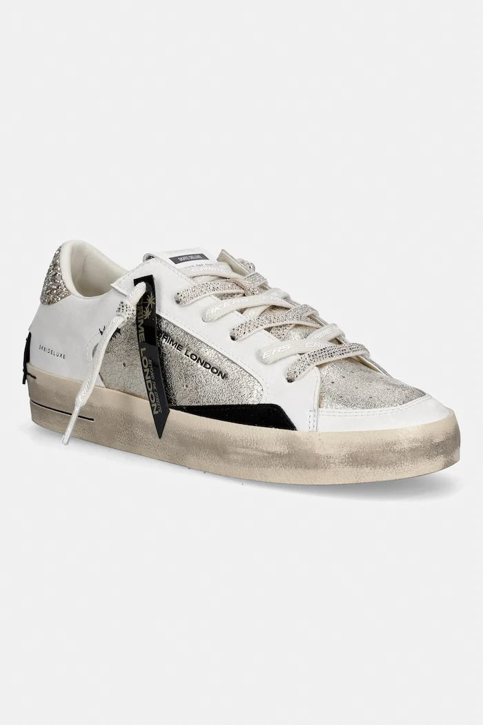 Crime London SK8 DELUXE маратонки дамски от кожа