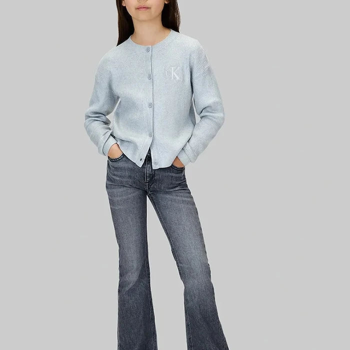 Детски дънки Calvin Klein Jeans MR FLARE