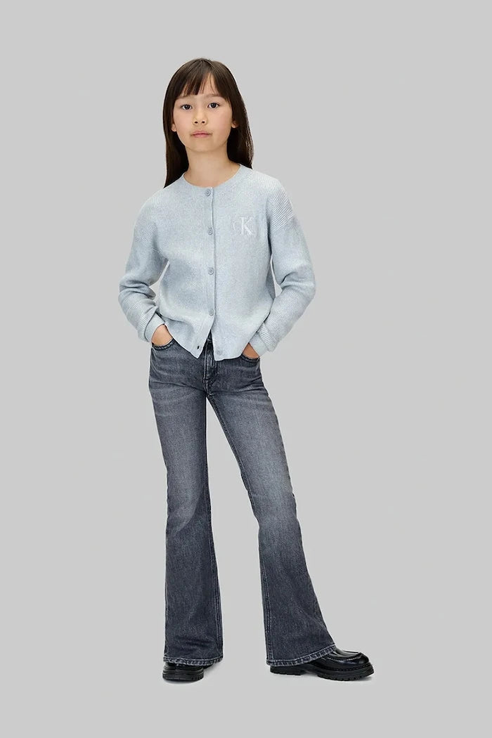 Детски дънки Calvin Klein Jeans MR FLARE