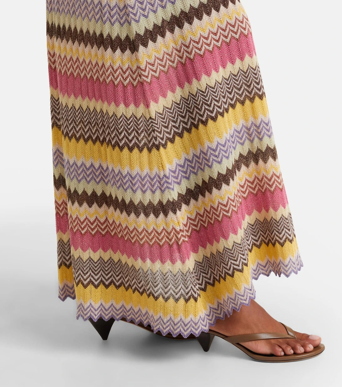 Faithfull - Lamé maxi skirt