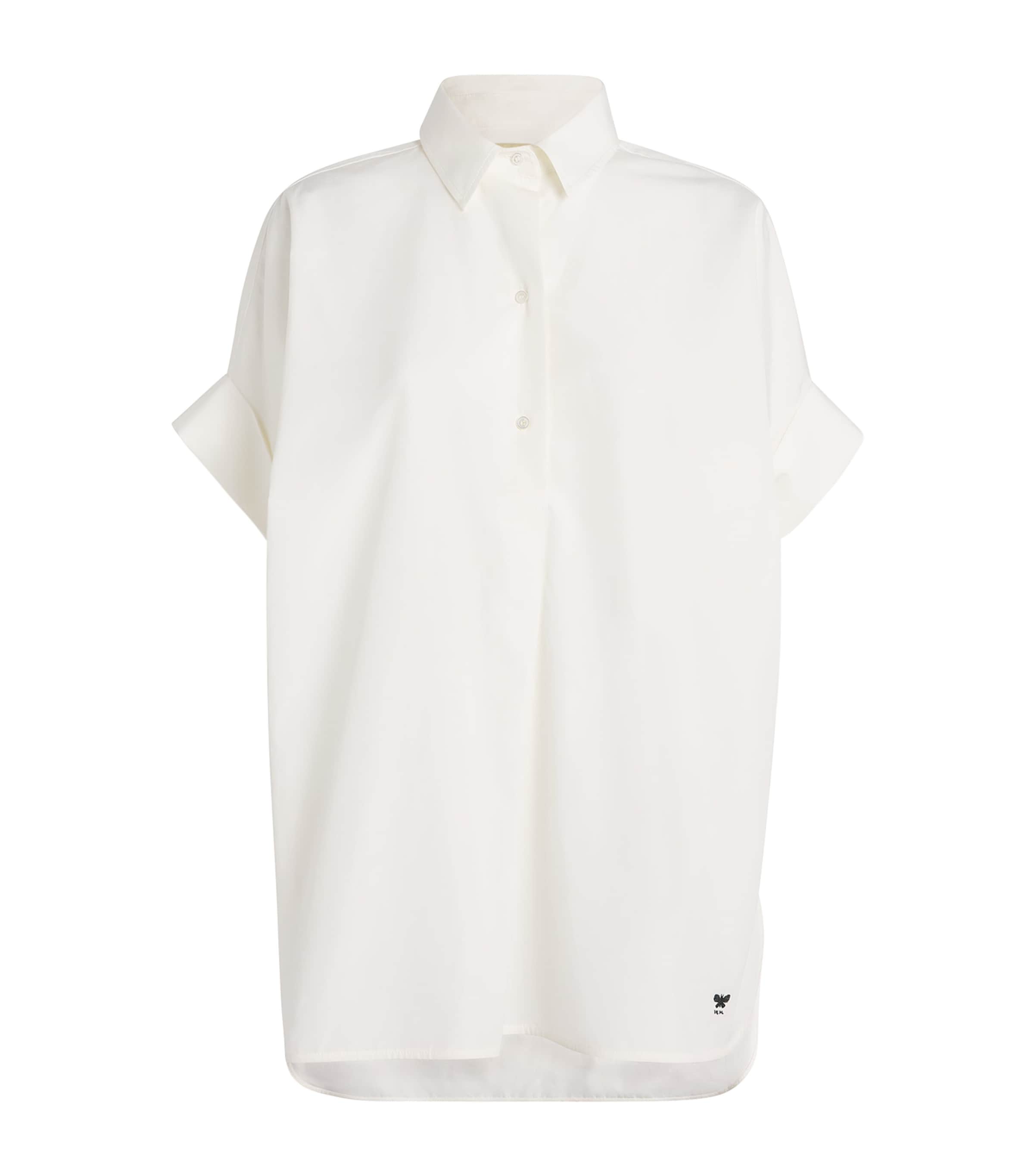 Weekend Max Mara White Cotton Poplin Top