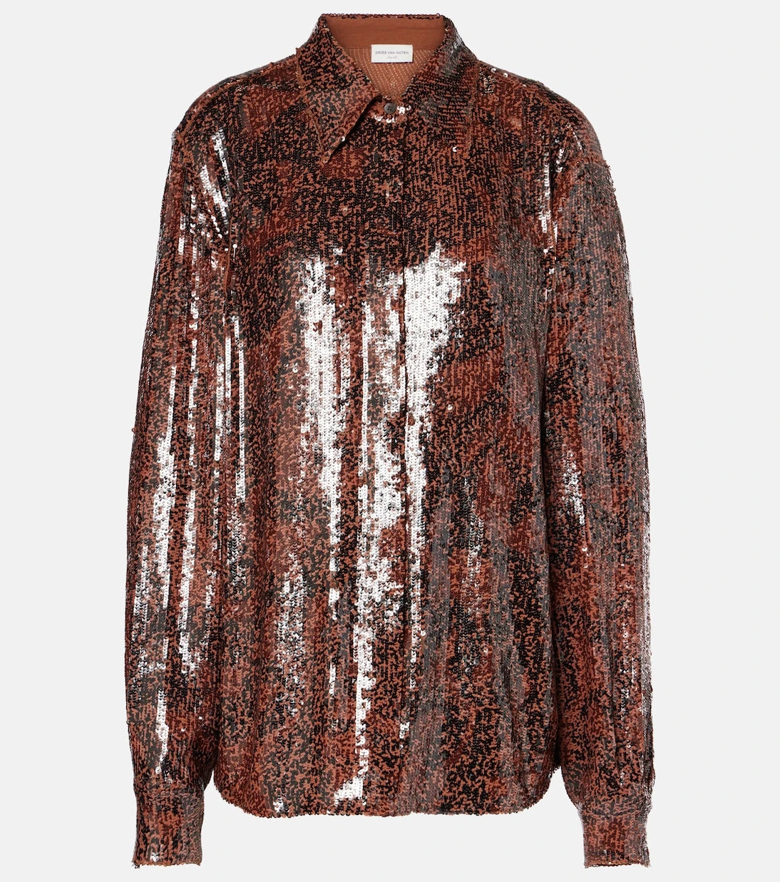 Dries Van Noten - Sequined shirt