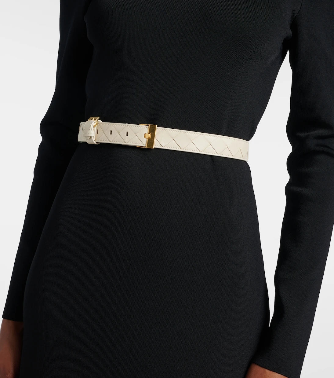 Bottega Veneta - Intrecciato leather belt