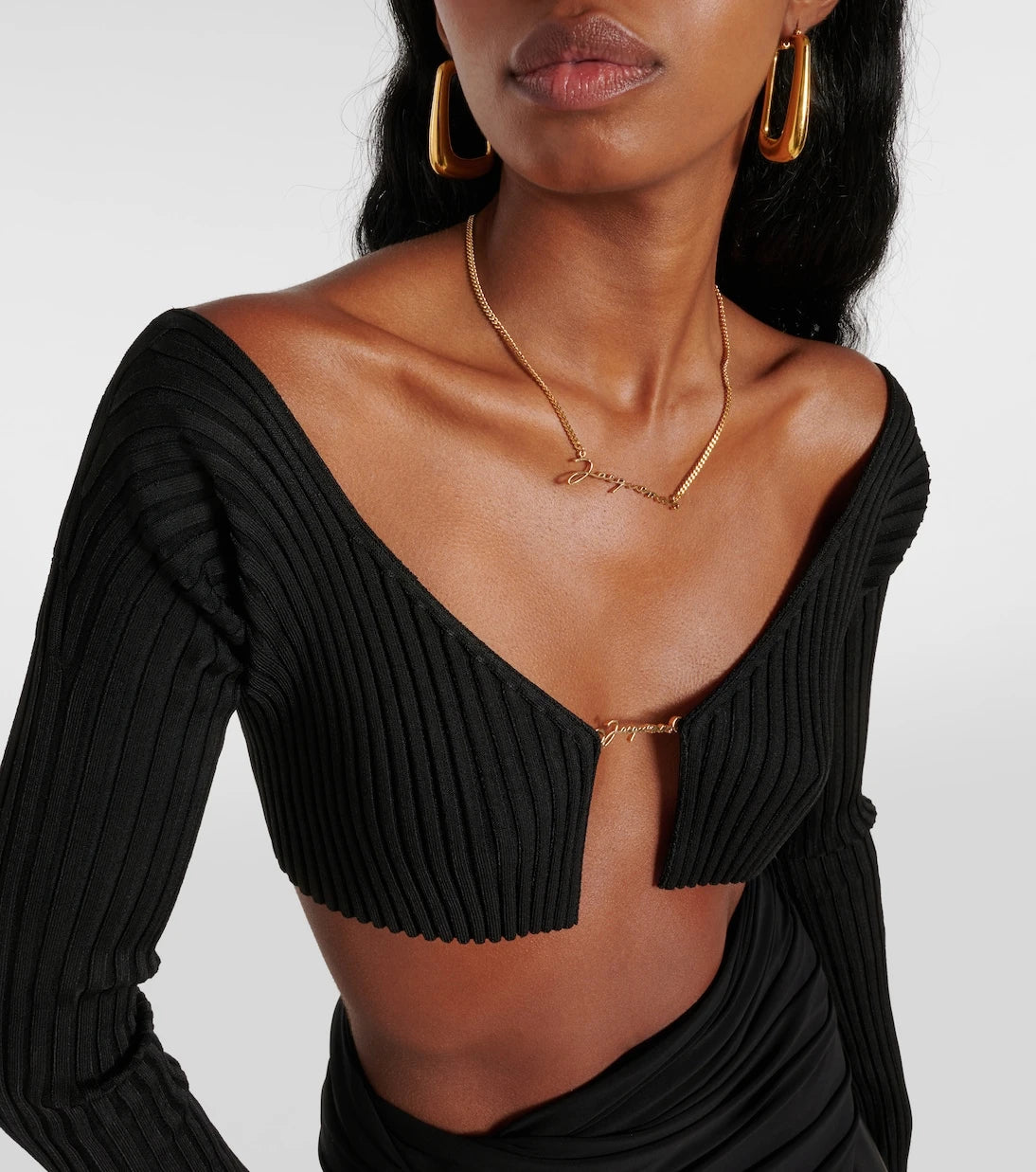 Jacquemus - La Maille Pralù ribbed-knit cardigan