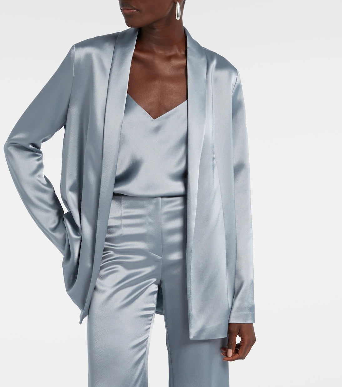 Galvan - Julianne satin blazer