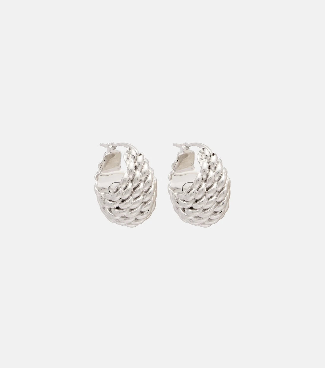 Toteme - Rope hoop earrings