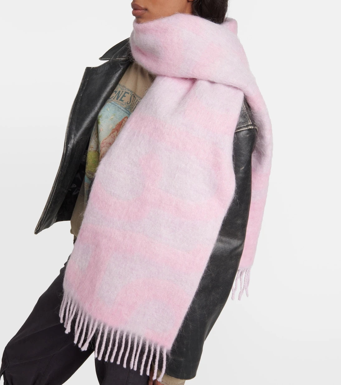 Acne Studios - Logo wool-blend scarf