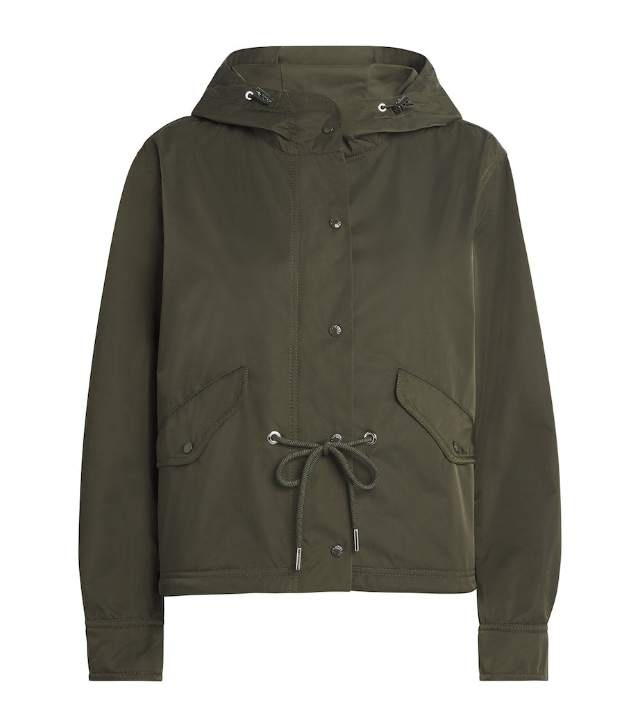 Moncler Green Water-Repellent Hooded Noizay Parka