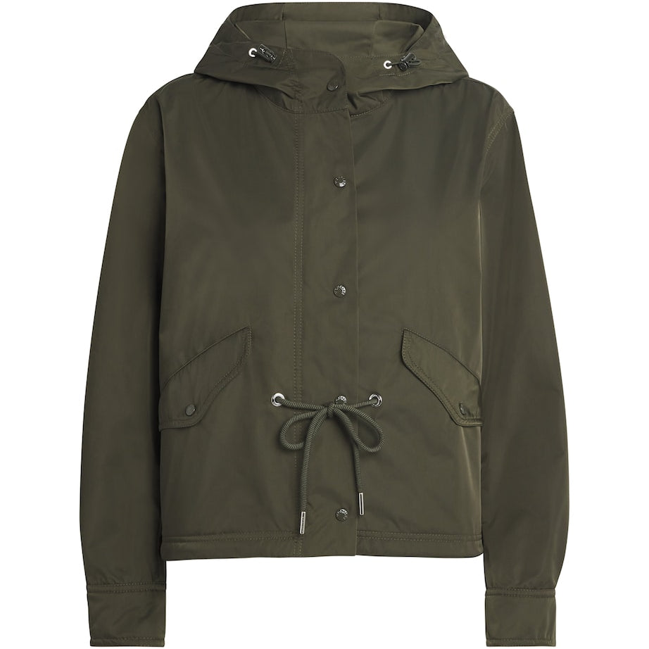 Moncler Green Water-Repellent Hooded Noizay Parka