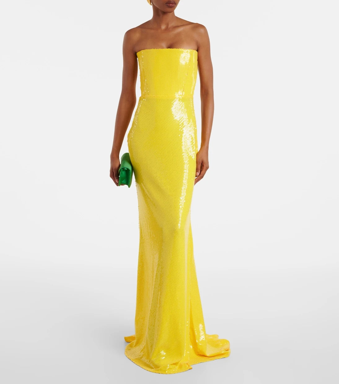 Alex Perry - Sequined corset gown