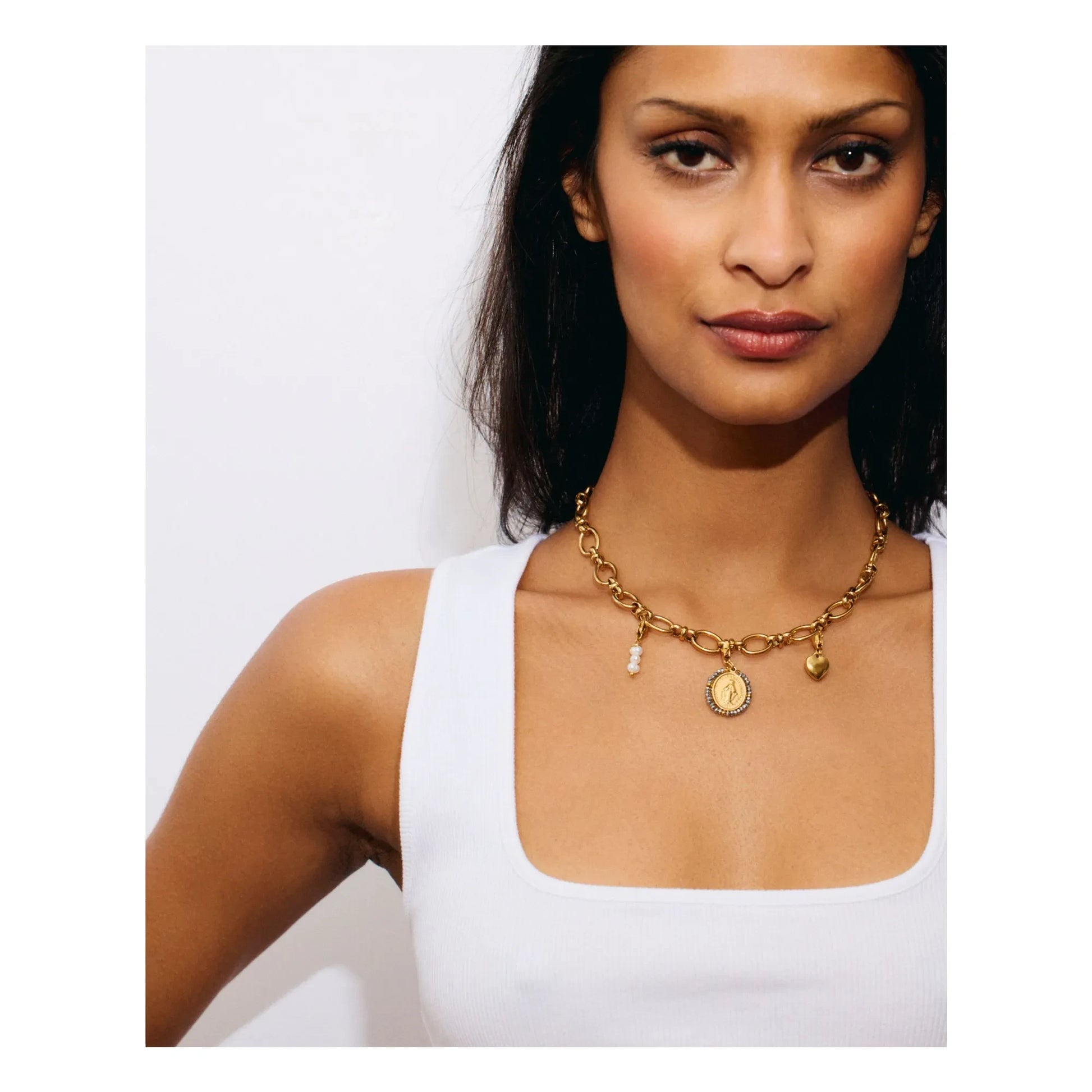 Palas - Silver Maria necklace | Silver