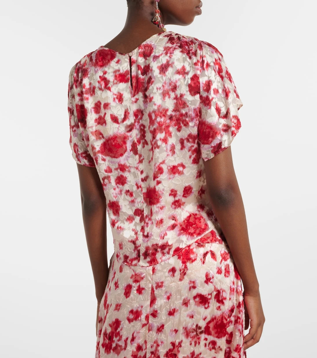Isabel Marant - Hervane floral jacquard top
