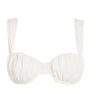 Faithfull the Brand White Broderie Anglaise Emily Bikini Top