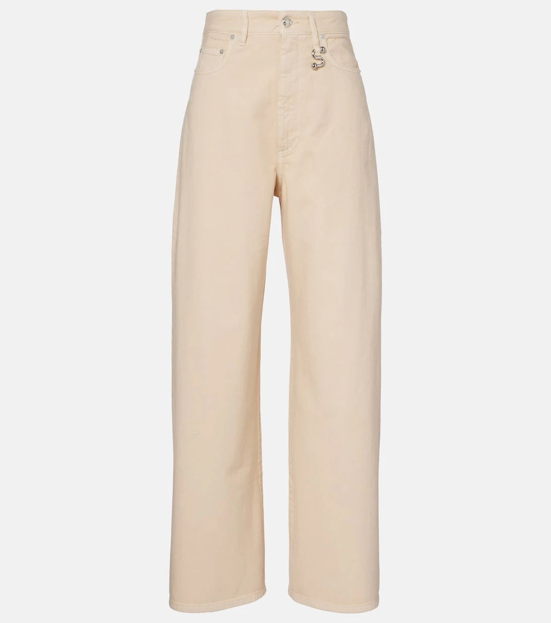 Sportmax - Siamese high-rise wide-leg jeans