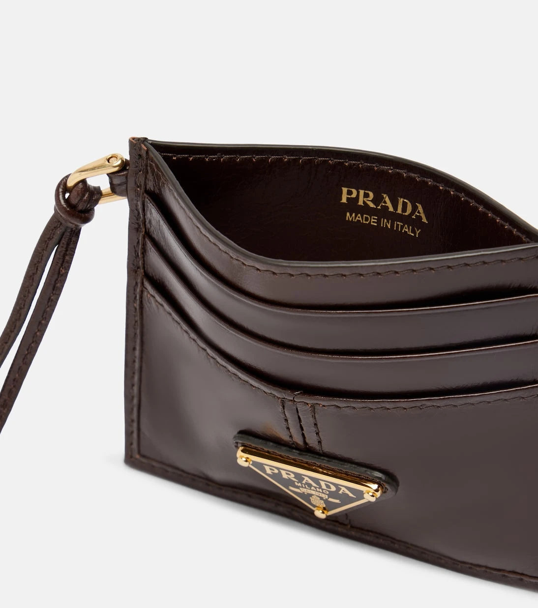 Prada - Leather card holder