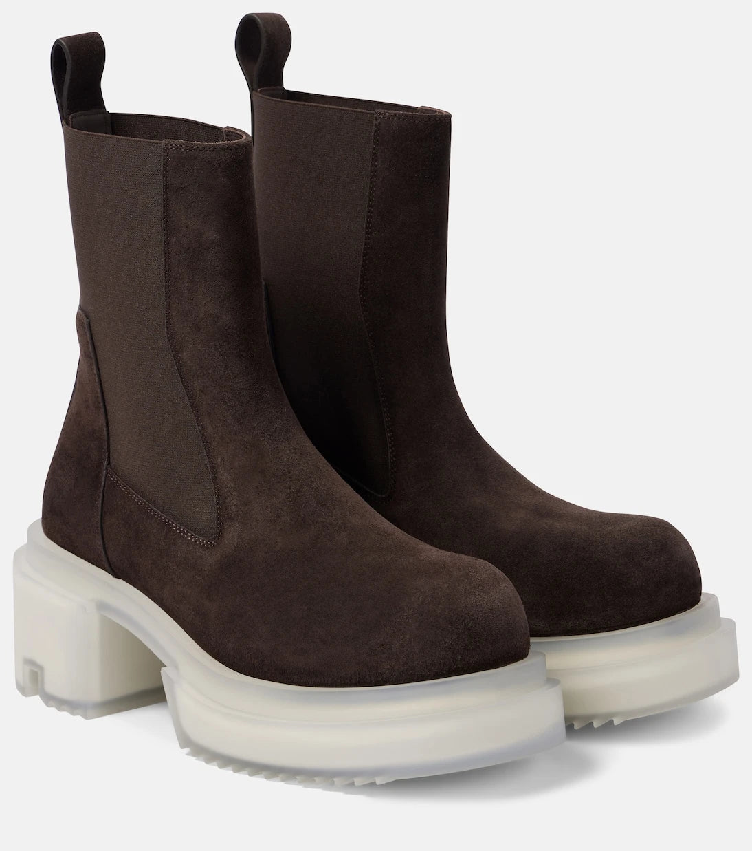 Rick Owens - Beatle suede ankle boots