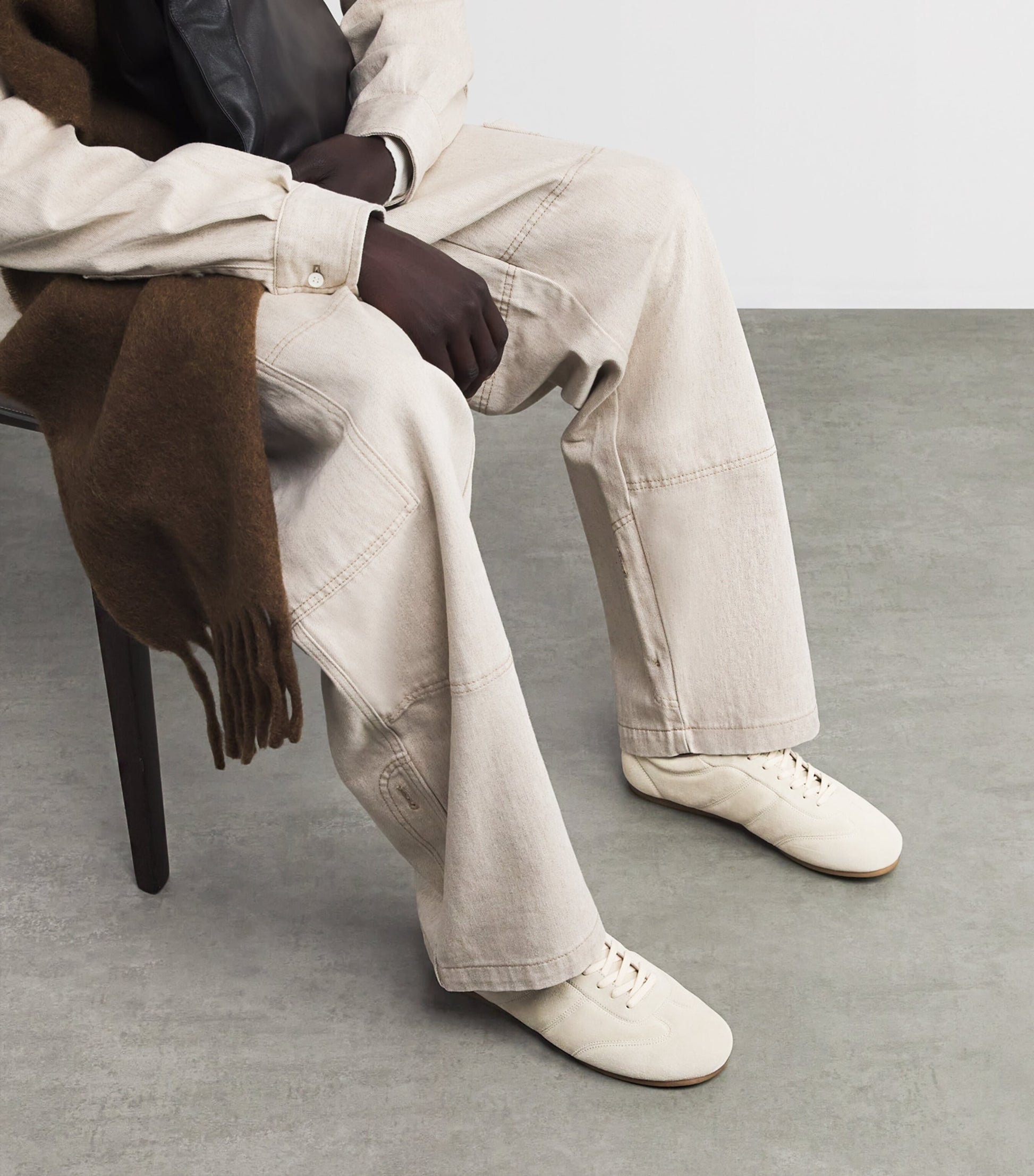 Lemaire Suede Soft Runner Sneakers