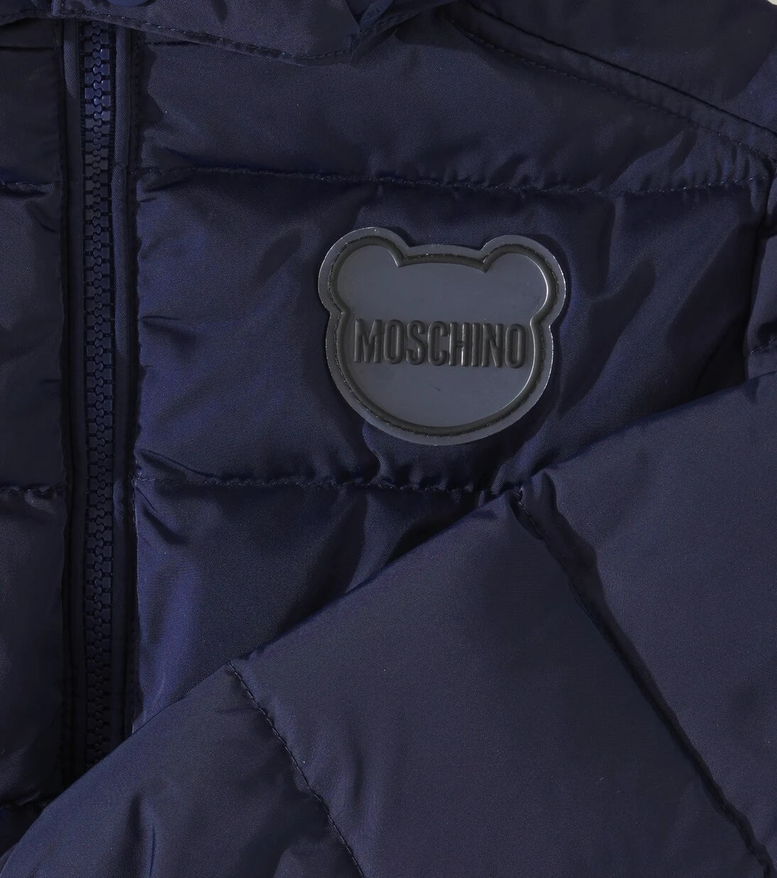 Moschino Kids - جاكيت منفوخ بشعار