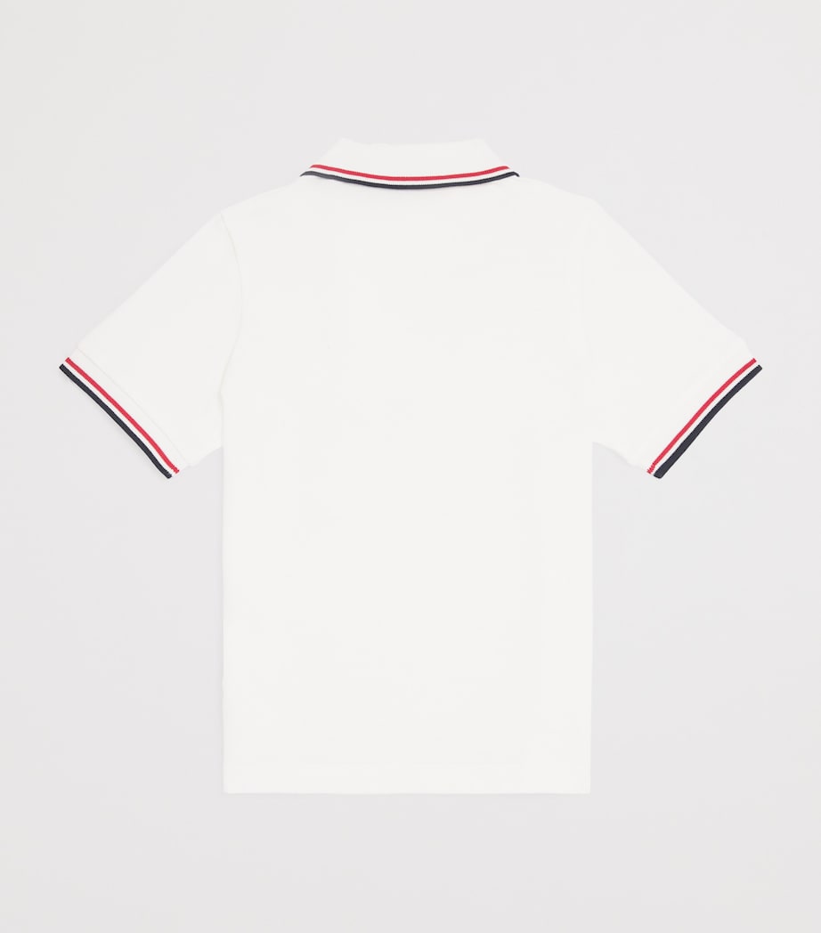 Moncler Enfant Cotton Piquet Polo Shirt (8-10 Years)