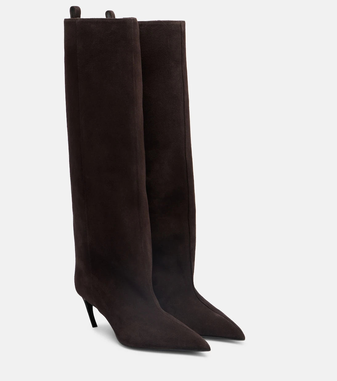 The Attico - Lea 65 suede knee-high boots