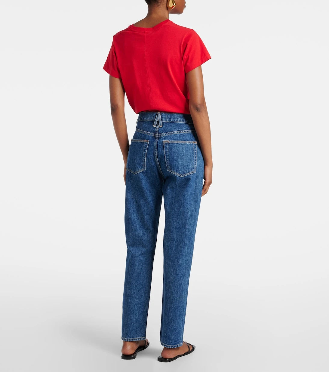 Slvrlake - Virginia Slim high-rise straight jeans