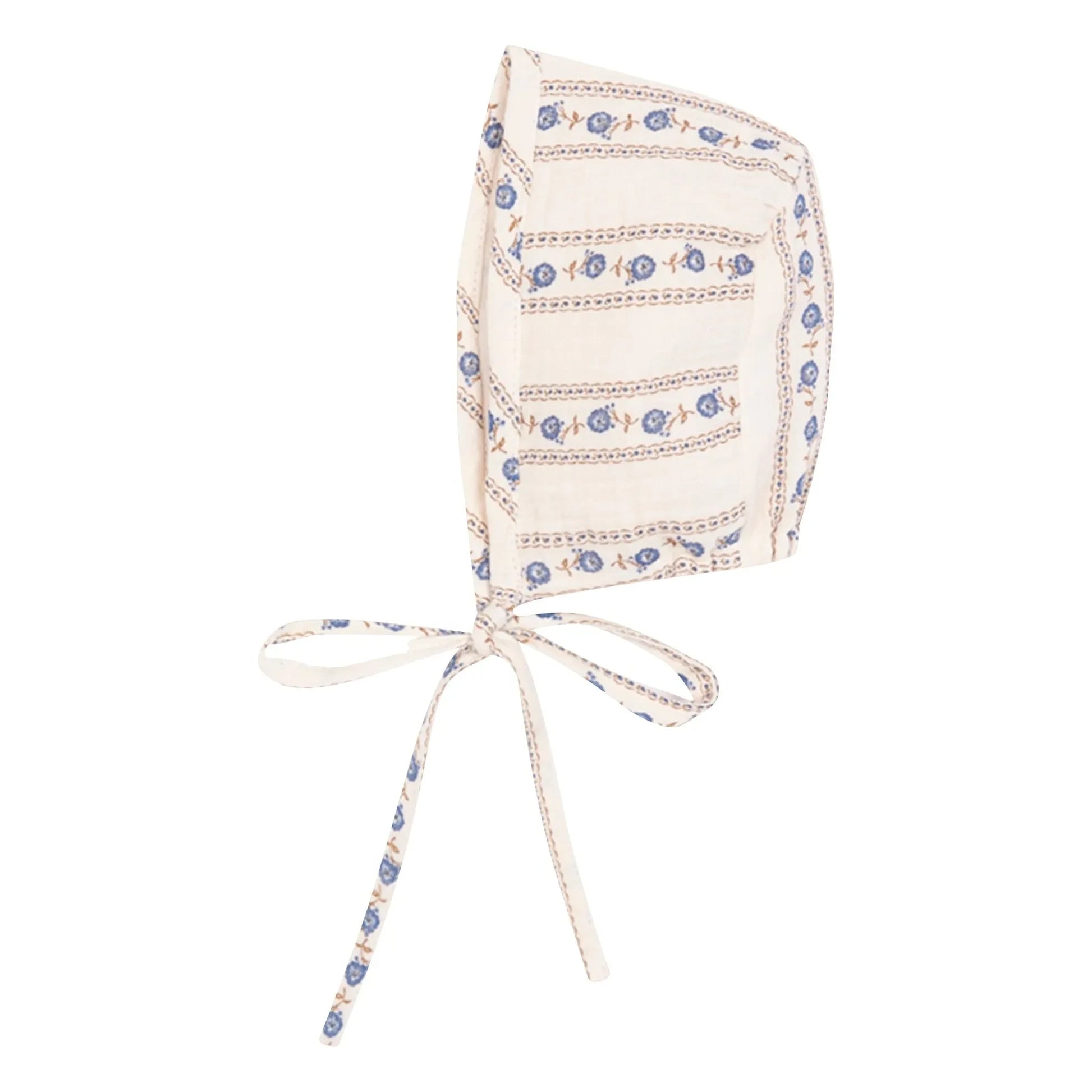 birinit - Béguin Sariñena Organic Cotton Flowers | Ivory