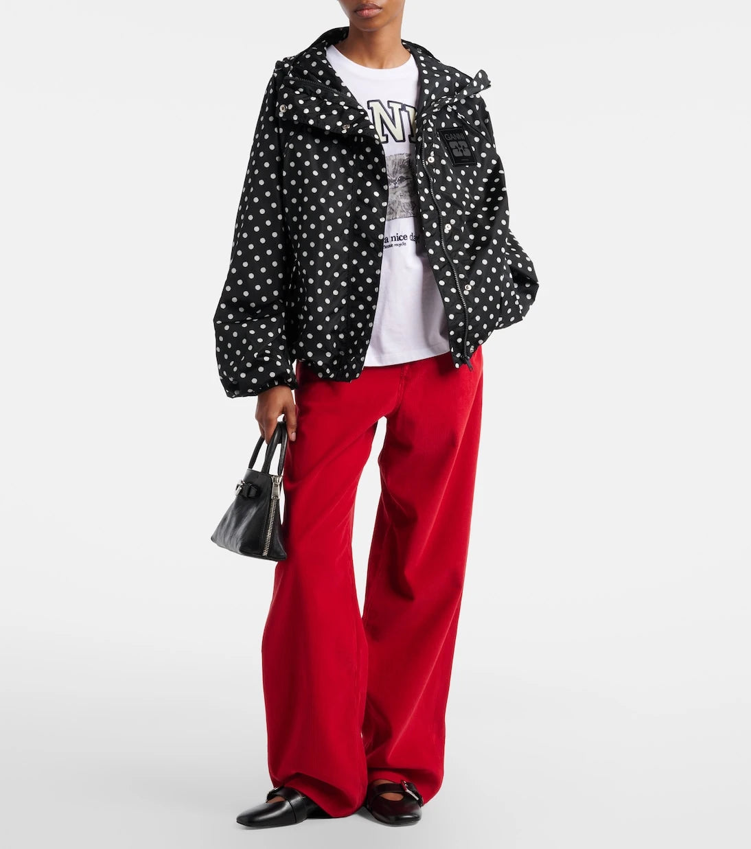 Ganni - Polka-dot jacket