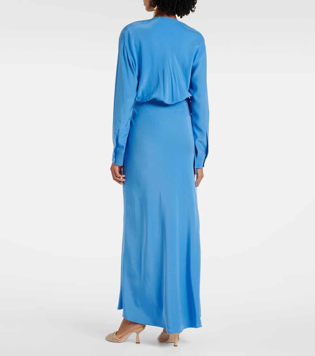 Christopher Esber - Cutout silk maxi dress