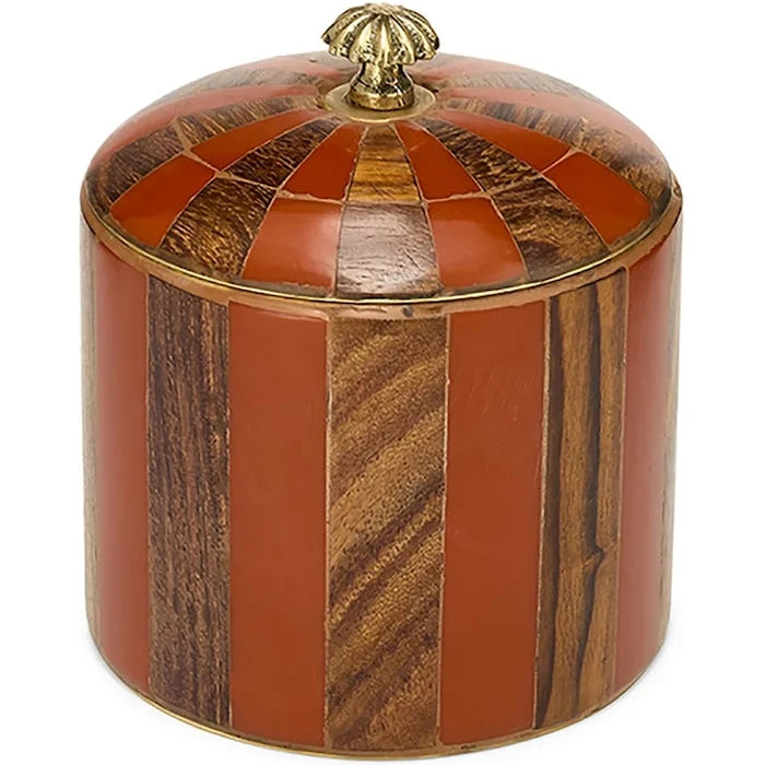 Кутия с капак Doing Goods Piper Striped Circus Box