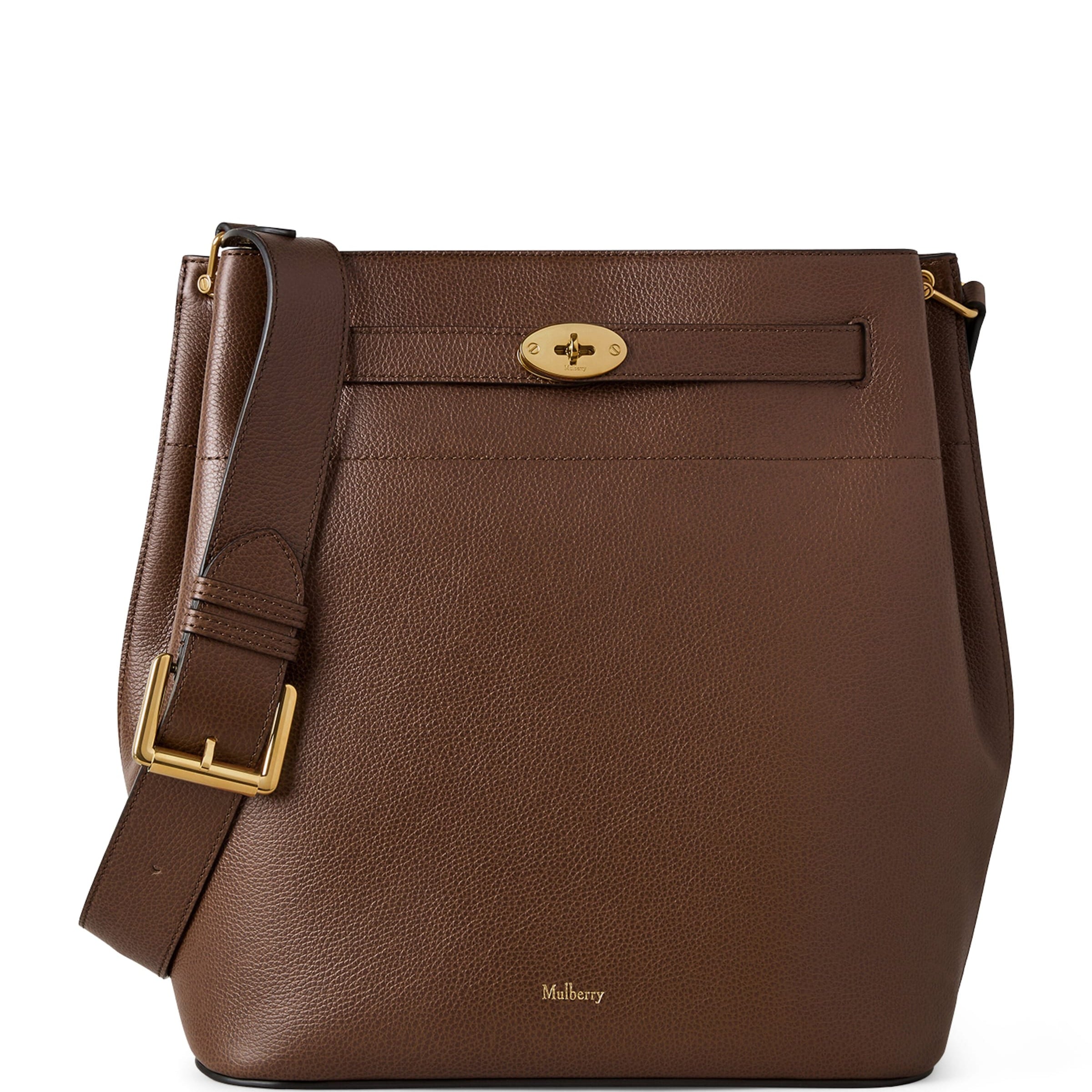 Mulberry Large Leather Islington Bucket Bag