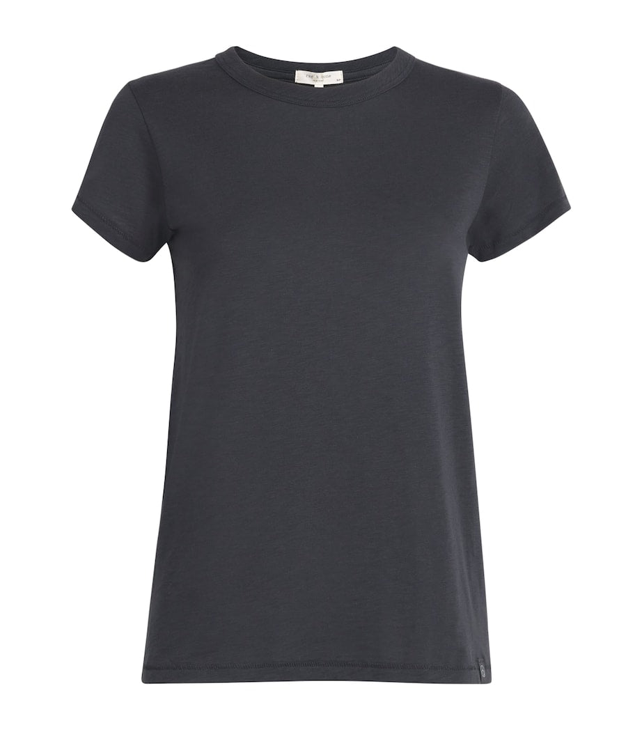 Black Pima Cotton The Slub T-Shirt