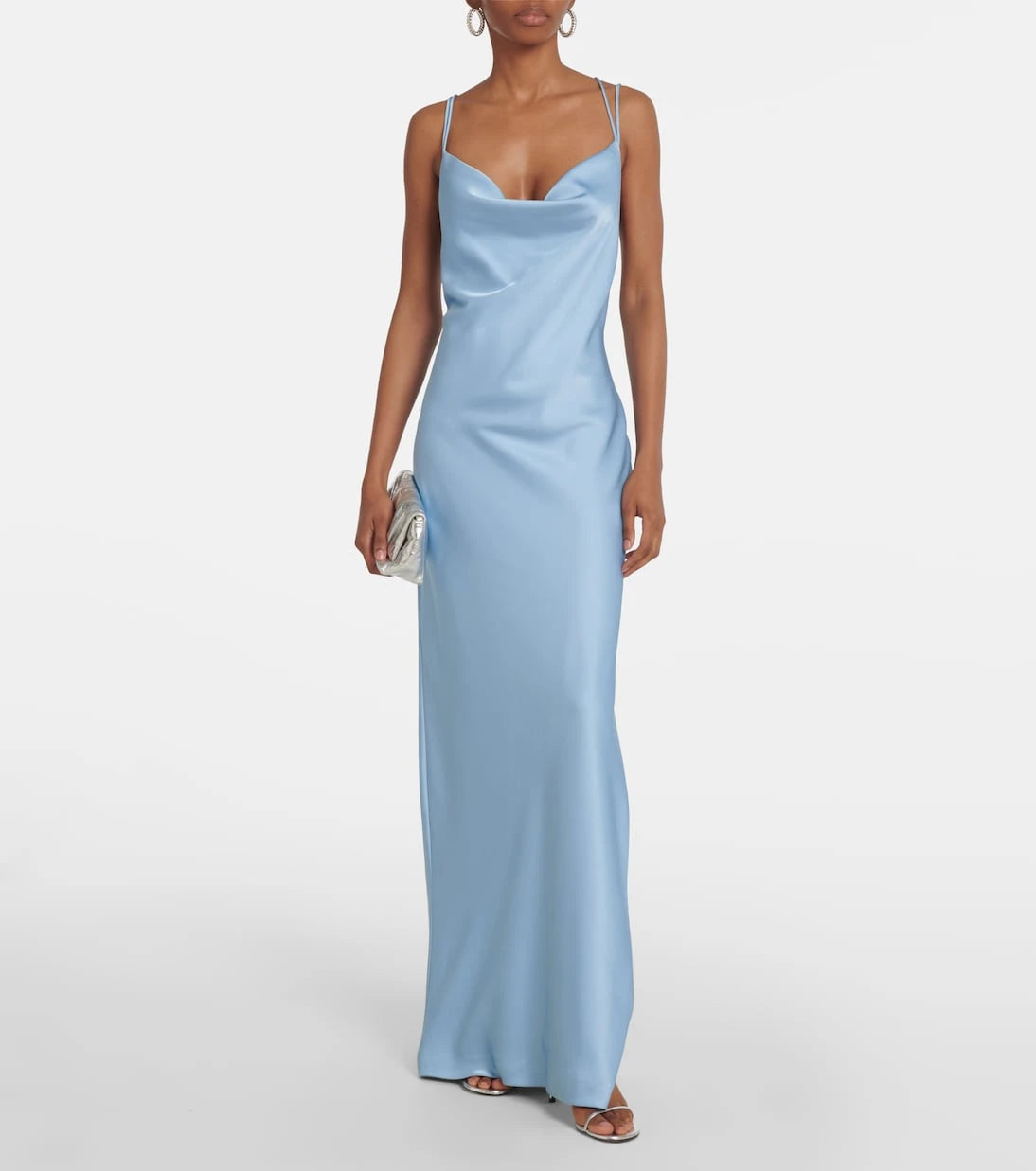 Rotate - Bridal satin slip dress