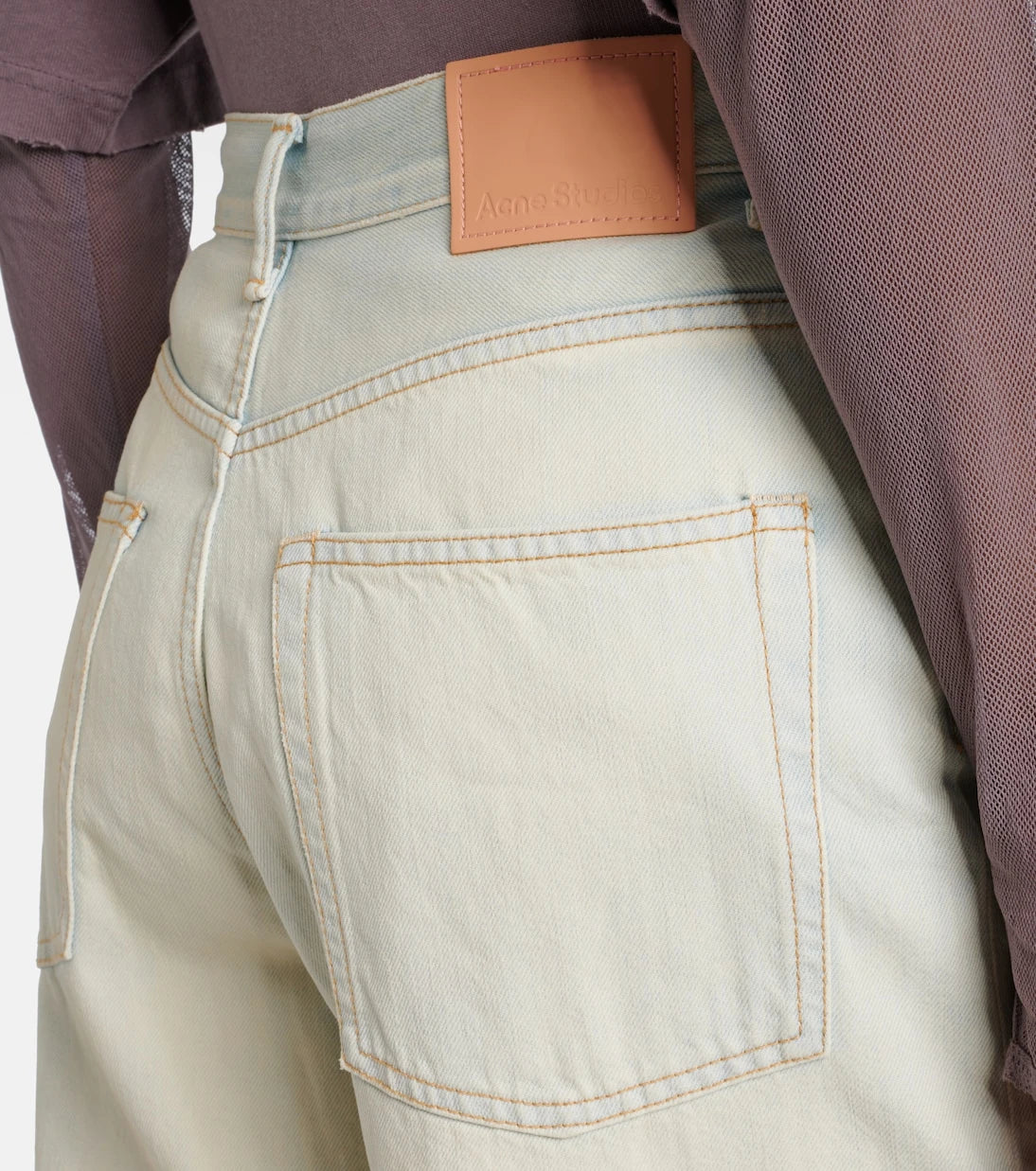 Acne Studios - Shorebreak cut-out straight jeans